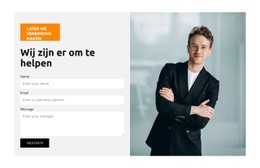 Resultaten Behalen Website Met Één Pagina