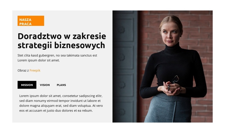 Transformujące wyzwania Motyw WordPress