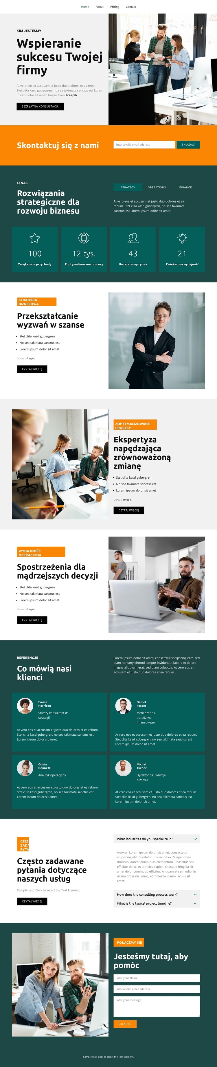 Optymalizacja wydajności operacyjnej Motyw WordPress