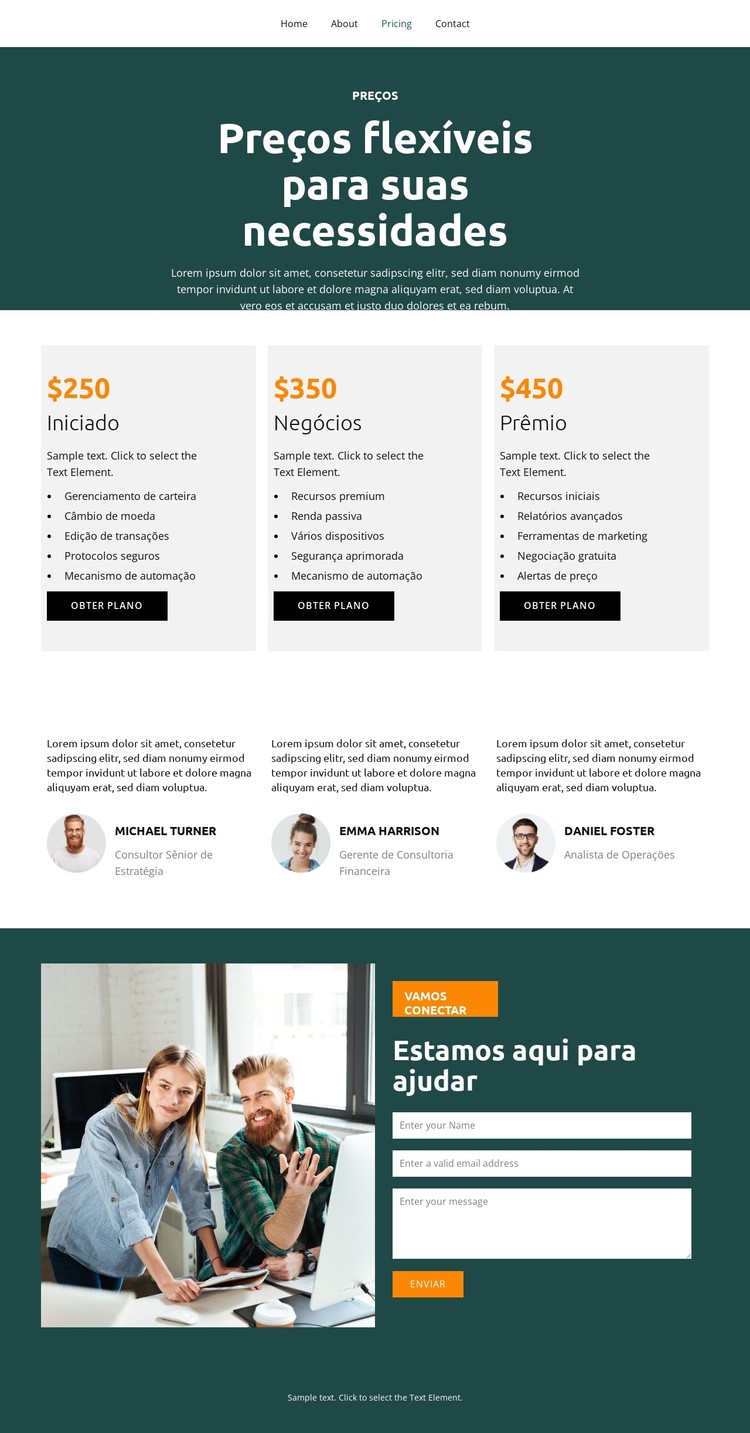 Desbloqueando o potencial de crescimento Template CSS