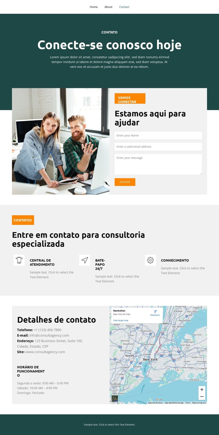 Impulsionando o sucesso empresarial Modelo HTML