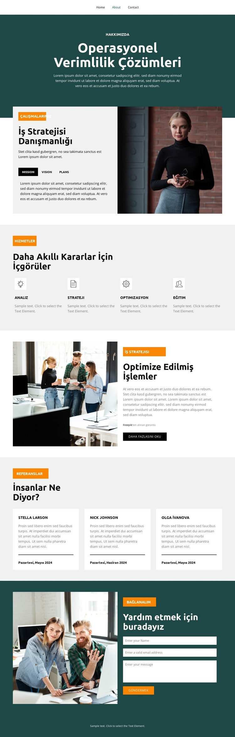 Stratejik Kararları Güçlendirmek HTML Şablonu