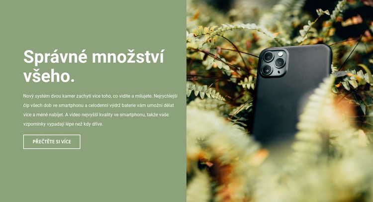 Makro fotografie Webový design