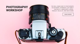 Photography Workshop Free Template