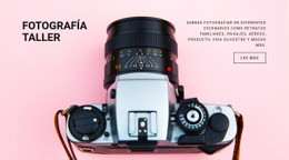 Taller De Fotografía - Plantilla Gratuita