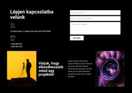 Bármilyen Segítségért Lépjen Kapcsolatba Velünk – Testreszabható Professzionális WordPress Téma