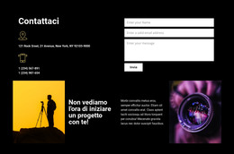 Destinazione HTML Per Contattaci Per Qualsiasi Aiuto