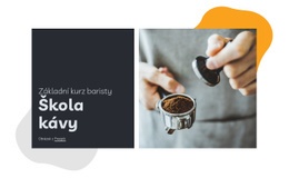 Škola Kávy – Online Šablony