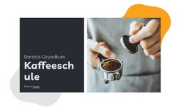 Kaffeeschule Website-Design
