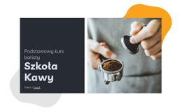 Szkoła Kawy Projekt Strony Internetowej