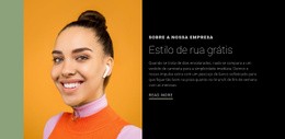 Design De Site Multifuncional Para Seja Livre No Seu Estilo