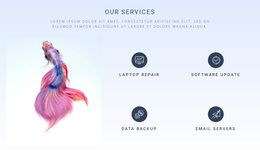 Best Homepage Design For Light Background And Features