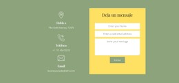 HTML Adaptable Para Pedir Una Llamada