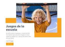 HTML5 Responsivo Para Juegos De La Escuela