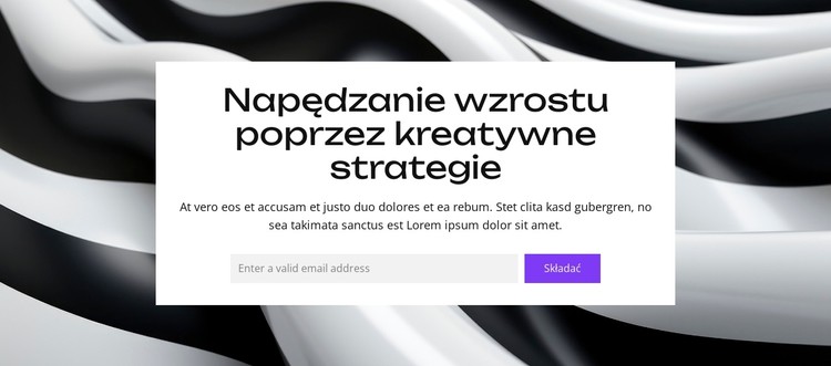 Dominuj na rynkach cyfrowych Szablon CSS