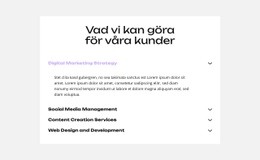 Anslut Genom Kreativitet - Mall För Webbutveckling