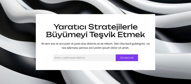 Dijital Piyasalara Hakim Olun HTML Şablonu