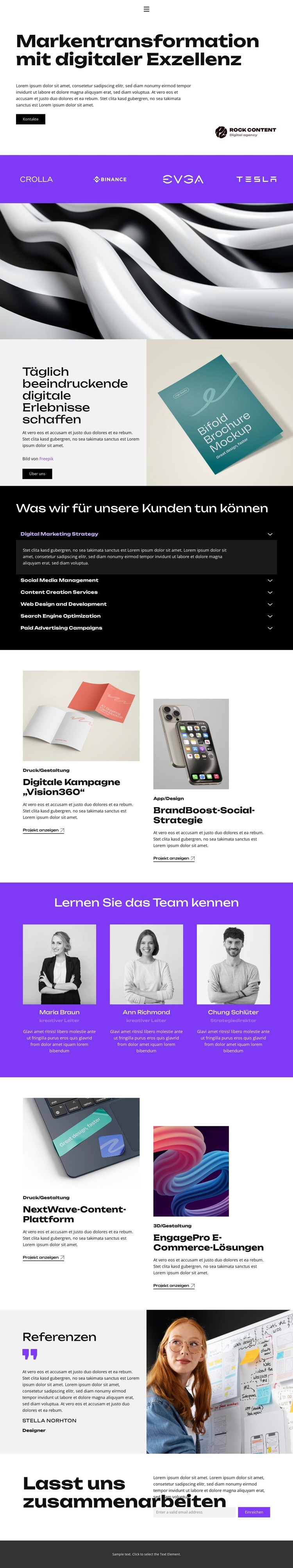 Revolutionieren Sie Ihre Online-Präsenz CSS-Vorlage