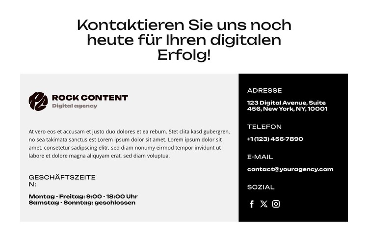 Optimieren Sie Ihre Strategie HTML-Vorlage