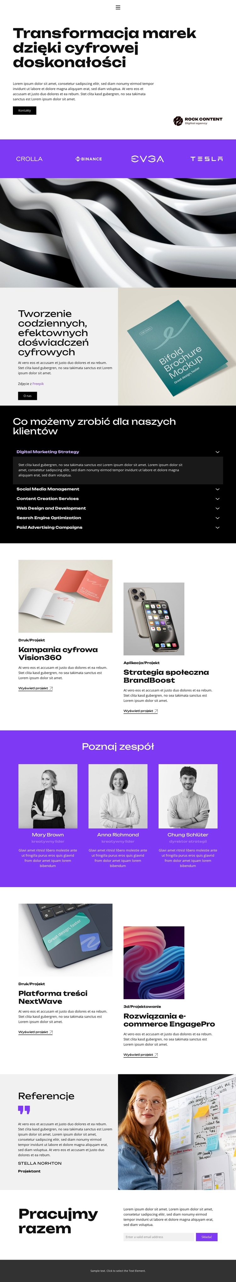 Zrewolucjonizuj obecność online Motyw WordPress