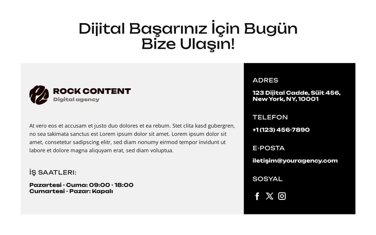 Stratejinizi Optimize Edin Web Sitesi Şablonu