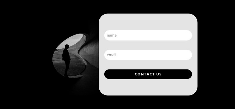 Application form HTML Template