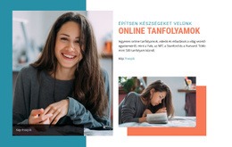 Fejlessze Készségeit Online Tanfolyamokkal – Ingyenes Webhelysablon