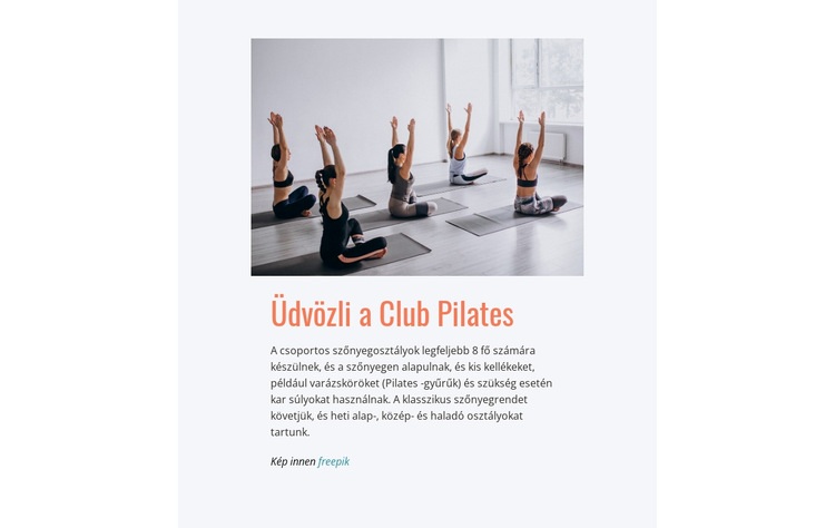 Sport pilates klub Sablon