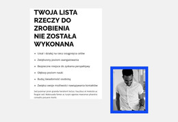 Przeglądamy Listę - Szablon Internetowy HTML