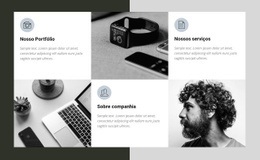 Sobre Nós - Landing Page Criativa Multiuso