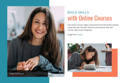 Build Skills With Online Courses Web Page Design