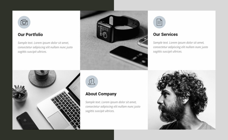 About Us Website Template