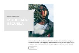 Modelo De Talla Grande - Plantilla HTML