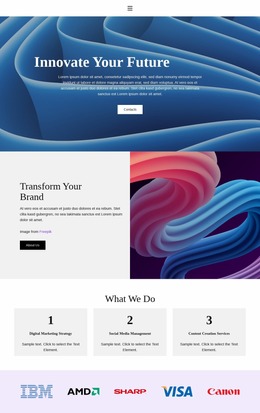 Landing Page