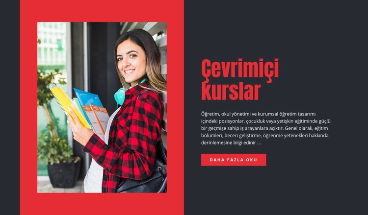 Araştırma ve uygulama Web Sitesi Mockup'ı