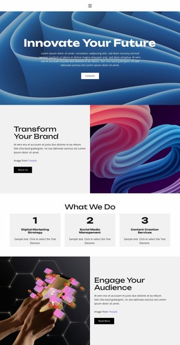 Landing Page