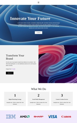 Landing Page