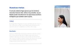 Alcanzando Tus Metas - Creador De Sitios Web