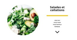 Salades De Légumes - Créateur De Site