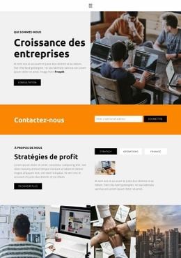 Créateur De Sites Web Polyvalents Pour Tendances Du Marché