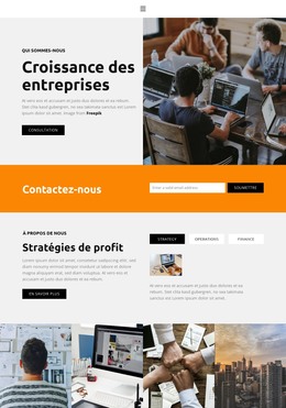 Page HTML Pour Market Trends