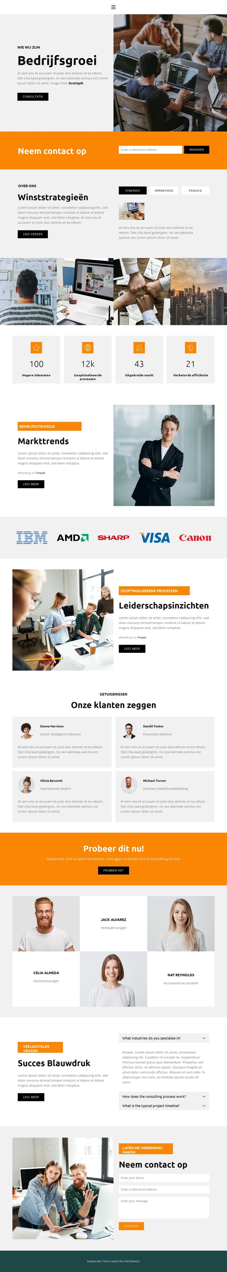 Markttrends WordPress-thema