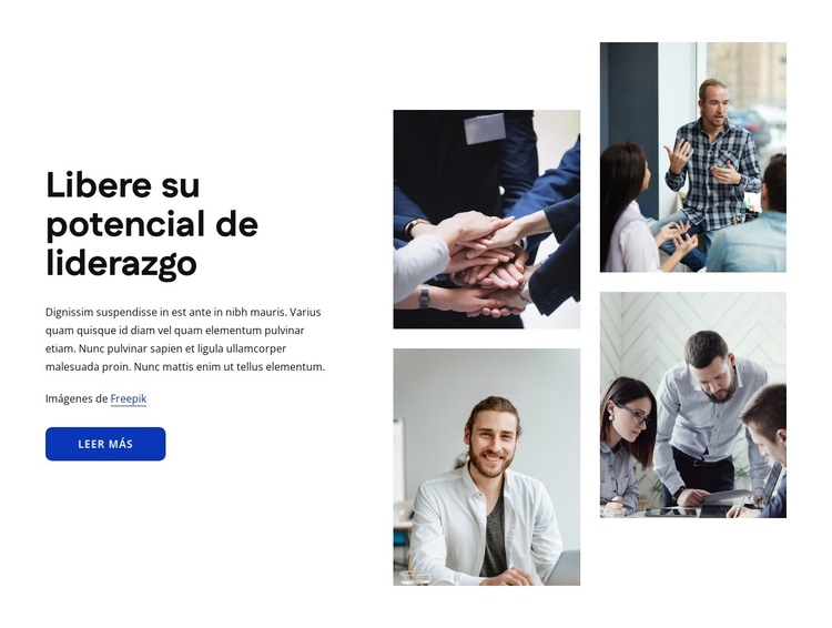 Soluciones de RRHH para su empresa Plantilla de sitio web