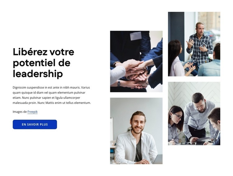 Solutions RH pour votre entreprise Conception de site Web