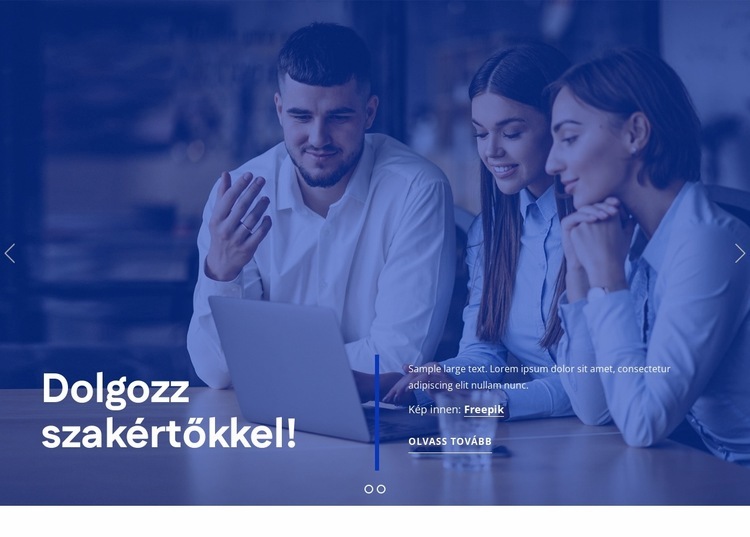 HR szakemberek vagyunk WordPress Téma