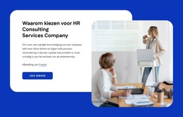 Wij Zijn Internationale Headhunters - Moderne Websjabloon