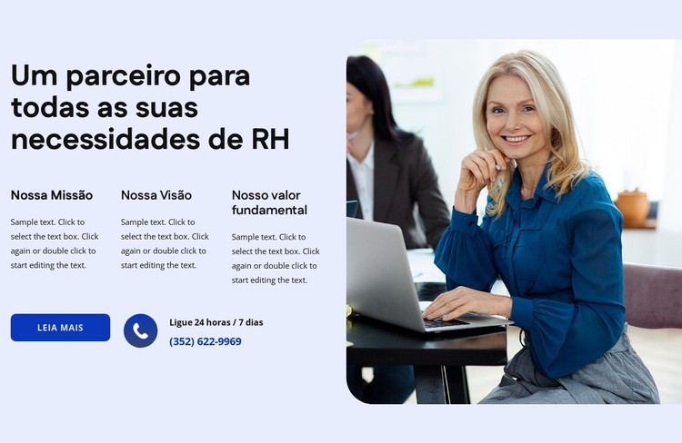 Consultoria de RH Template CSS