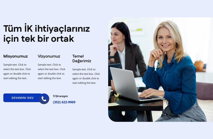 İnsan Kaynakları Danışmanlığı CSS Şablonu