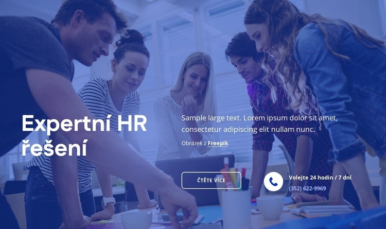 Expertní HR řešení Šablona HTML