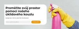 Hluboké Čištění – Responzivní Šablona Webu